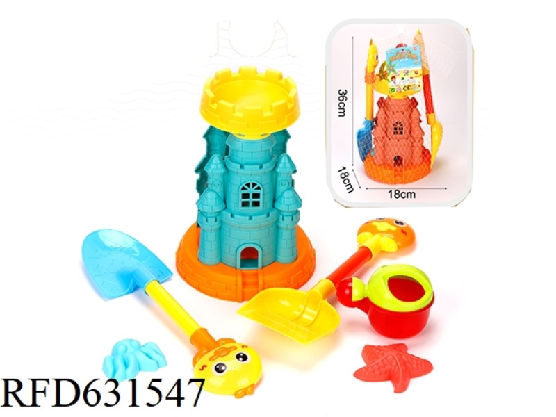 6-PIECE CASTLE HOURGLASS SET