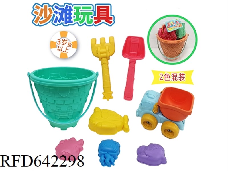 CASTLE BARREL SET OF 8 PIECES