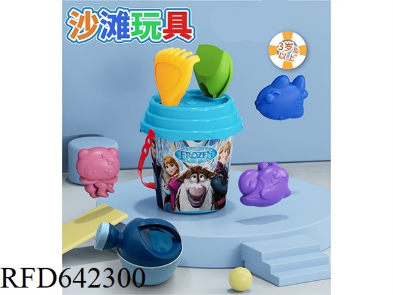 ICE AND SNOW WORLD BEACH BARREL SET OF 8