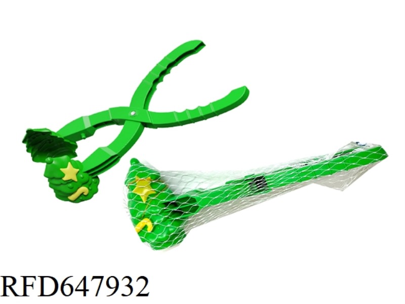 CHRISTMAS TREE SNOW CLIP