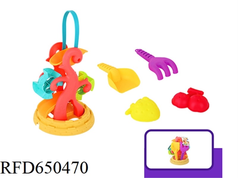 5PCS TRUNK ROUND FUNNEL COMBINATION