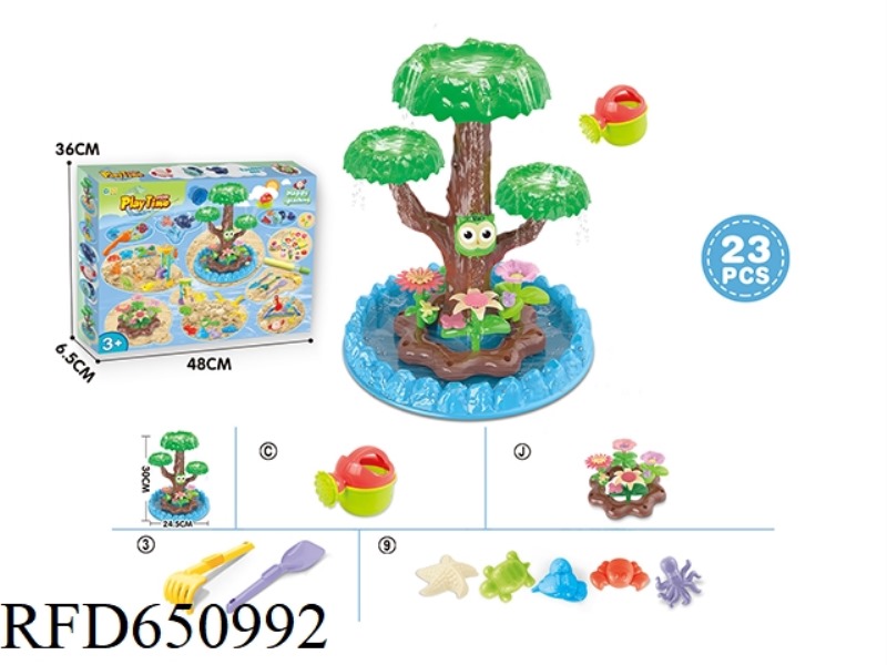 BEACH TOYS AND DIY TOYS SPEND 23PCS.