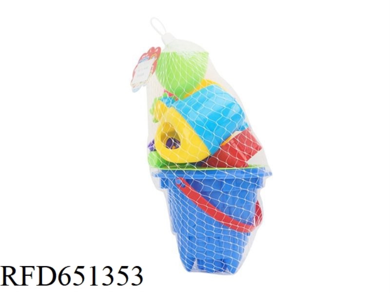 8PCS BEACH BUCKET SET