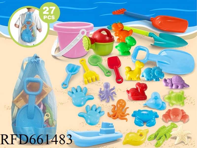 BEACH TOY NET BAG BACKPACK