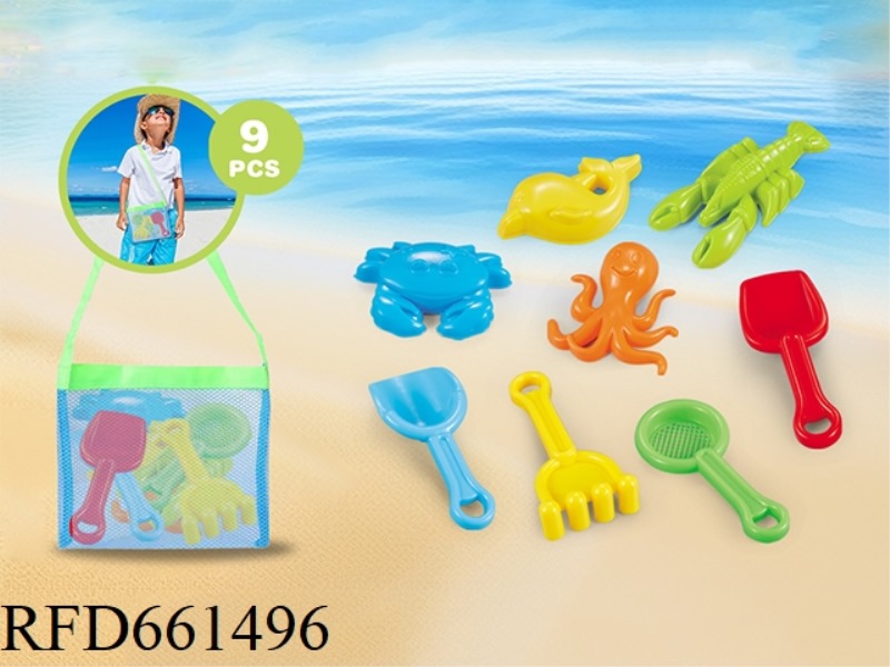 BEACH TOY NET BAG BACKPACK