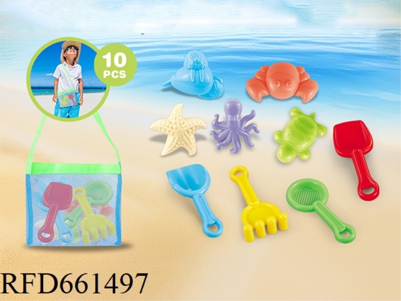 BEACH TOY NET BAG BACKPACK