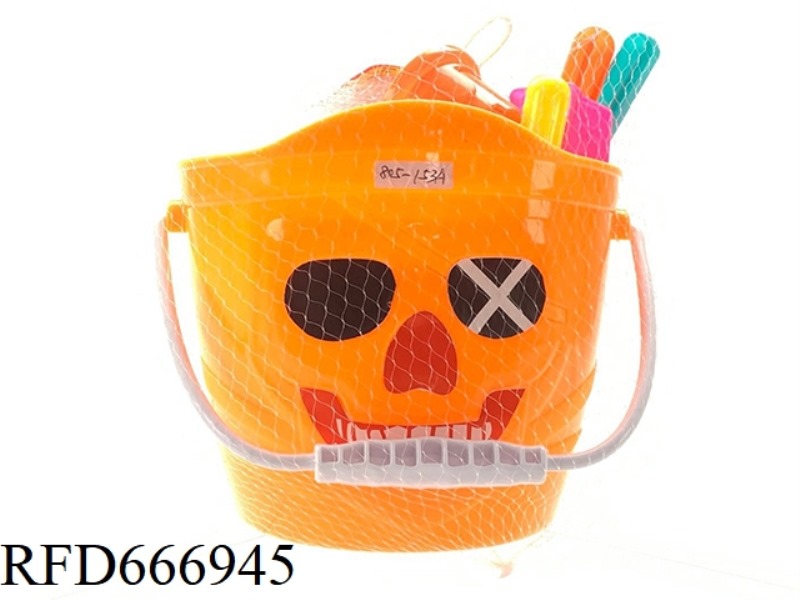 BEACH BUCKETS (DISASSEMBLED AND ASSEMBLED) 10 PIECES