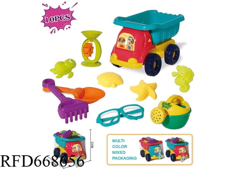 BEACH BEAR WATER LEAKAGE 10-PIECE SET