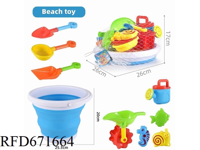 BEACH TELESCOPIC BUCKET TOY
