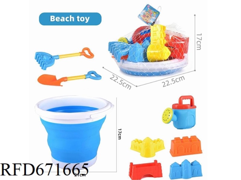 BEACH TELESCOPIC BUCKET TOY