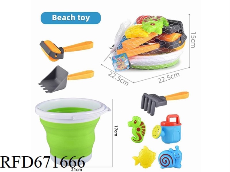 BEACH TELESCOPIC BUCKET TOY