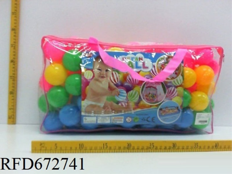 BEACH BALL OCEAN BALL 6CM, 100 PIECES