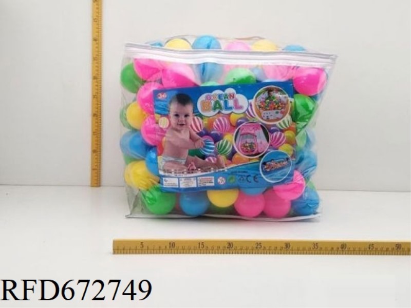 BEACH BALL 6.8CM OCEAN BALL (180 PIECES)