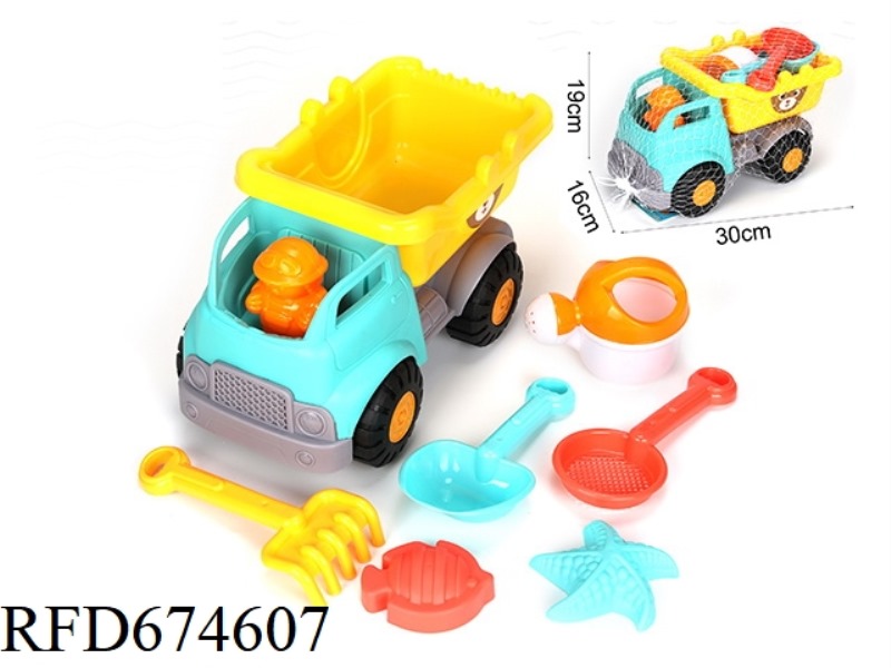 7-PIECE SET OF BEACH BUGGIES