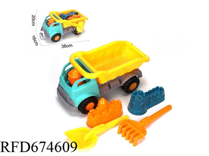 A 5-PIECE SET OF BEACH BUGGIES