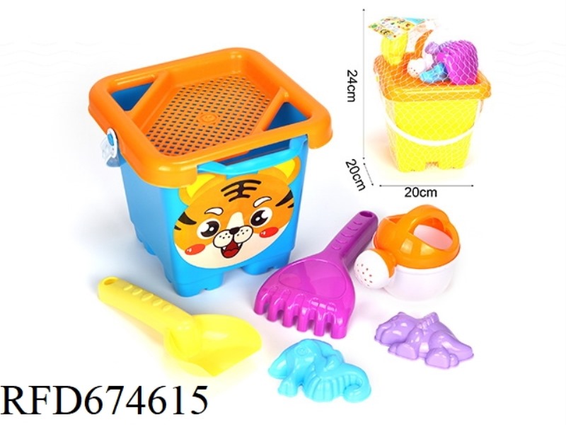 7-PIECE BEACH BUCKET SET