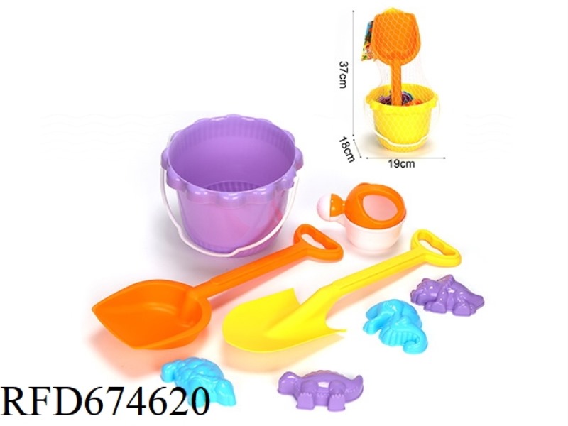 8-PIECE BEACH BUCKET SET