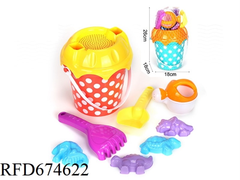 NINE BEACH BUCKETS FOR HEAT TRANSFER PRINTING