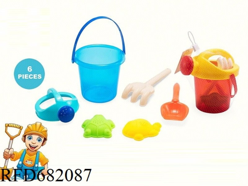 BEACH BUCKET SET (6PCS)