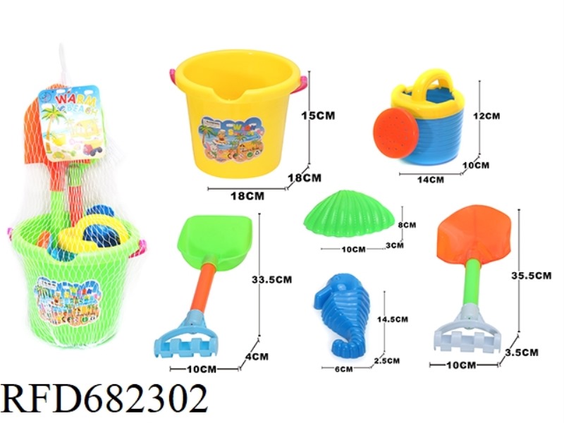 BEACH BUCKET (6PCS)