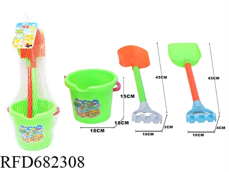 BEACH BUCKET (3PCS)