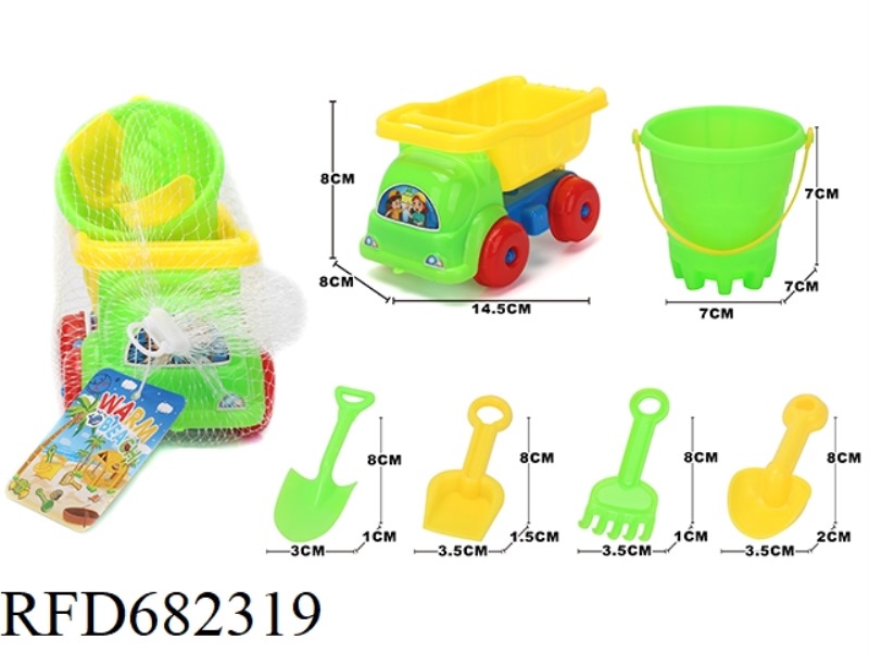 BEACH BUGGY (6PCS)