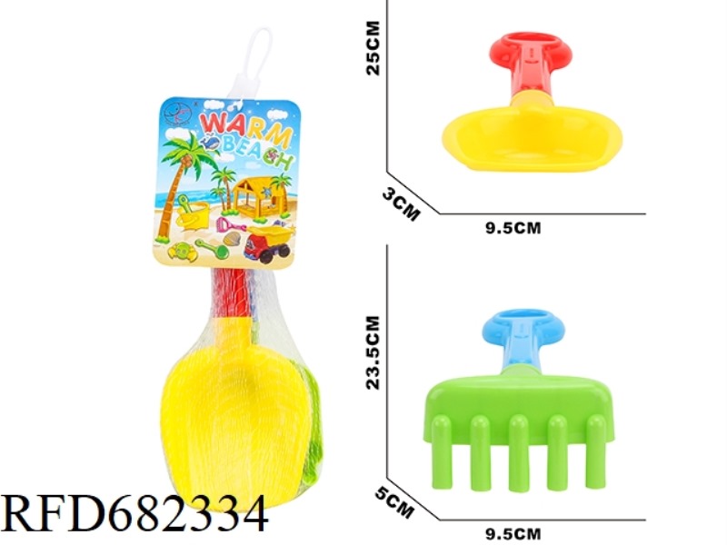 BEACH RAKE (2PCS)