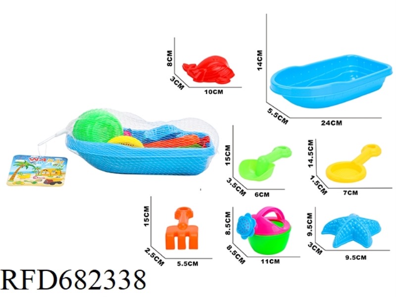 BEACH BOAT (7PCS)