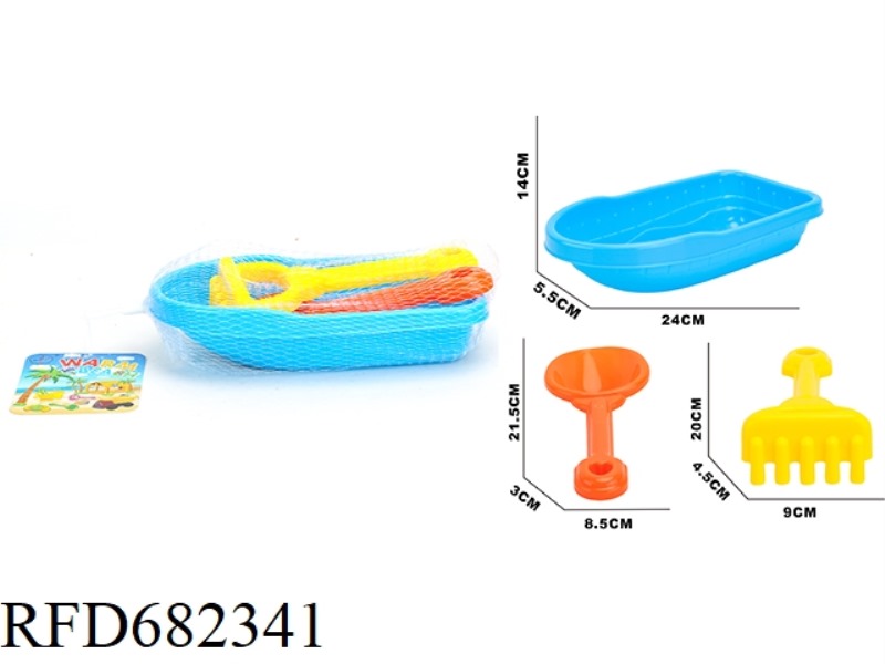 BEACH BOAT (3PCS)
