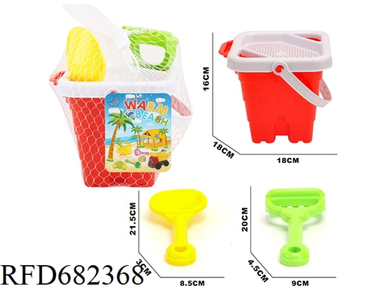 BEACH BUCKET (4PCS)