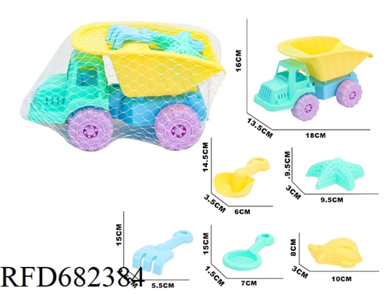 BEACH BUGGY (6PCS)