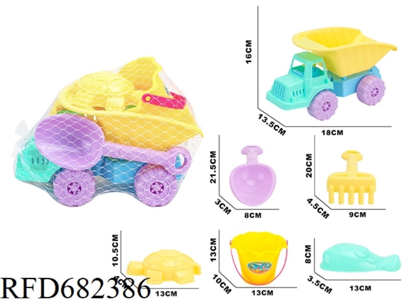 BEACH BUGGY (6PCS)