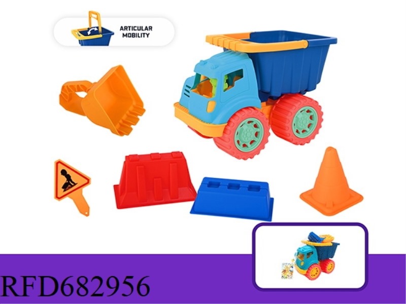 6PCS SQUARE BUCKET TRUCK COMBINATION