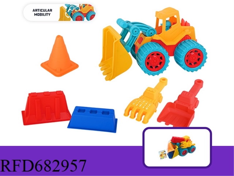 6PCS BULLDOZER TRUCK COMBINATION