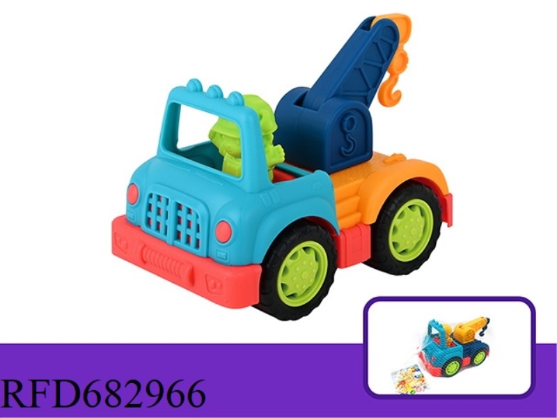 CARTOON CAR CRANE WITH DOLL