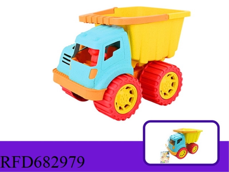 SQUARE BUCKET ENGINEERING VEHICLE