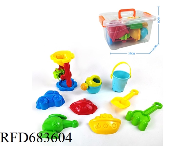 BEACH TOY SET (10PCS)