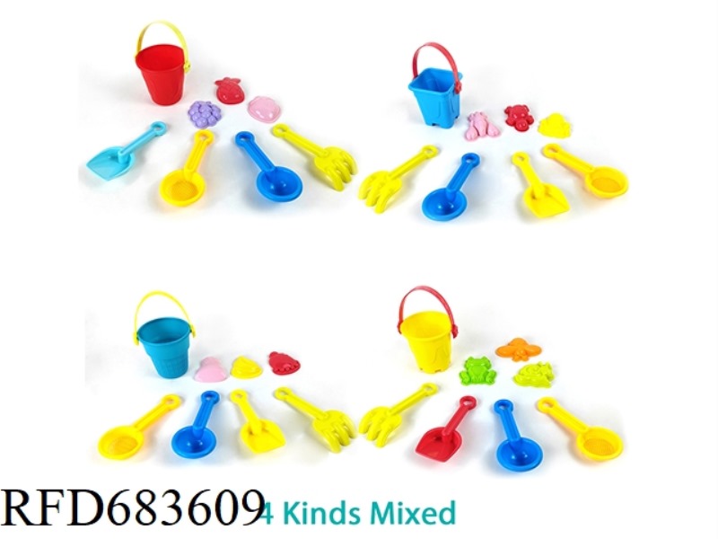 BEACH BUCKET SET (8PCS)