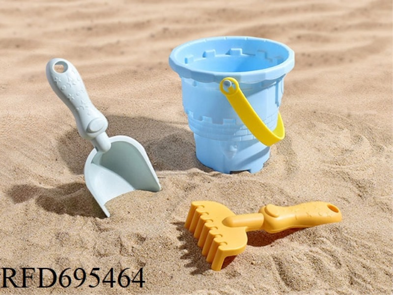 CASTLE BARREL SHOVEL RAKE