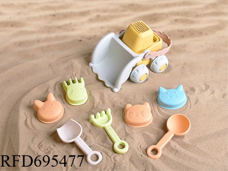 WHEAT STRAW BEACH TOYS