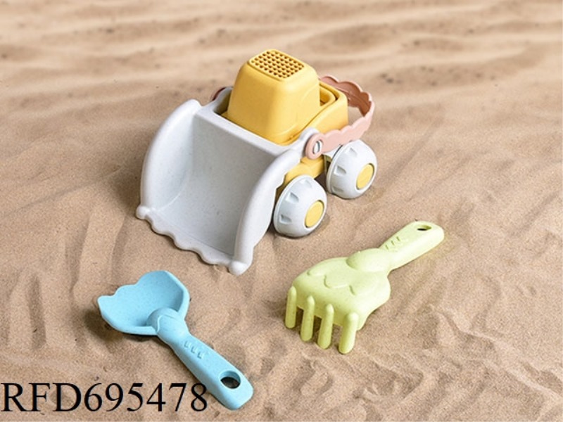 WHEAT STRAW BEACH TOYS