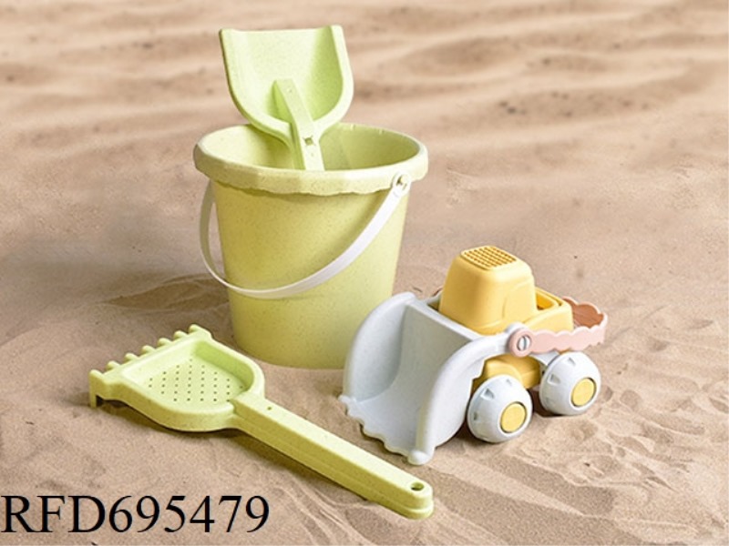WHEAT STRAW BEACH TOYS