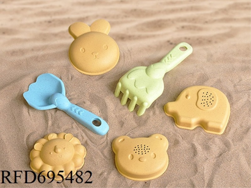 WHEAT STRAW BEACH TOYS