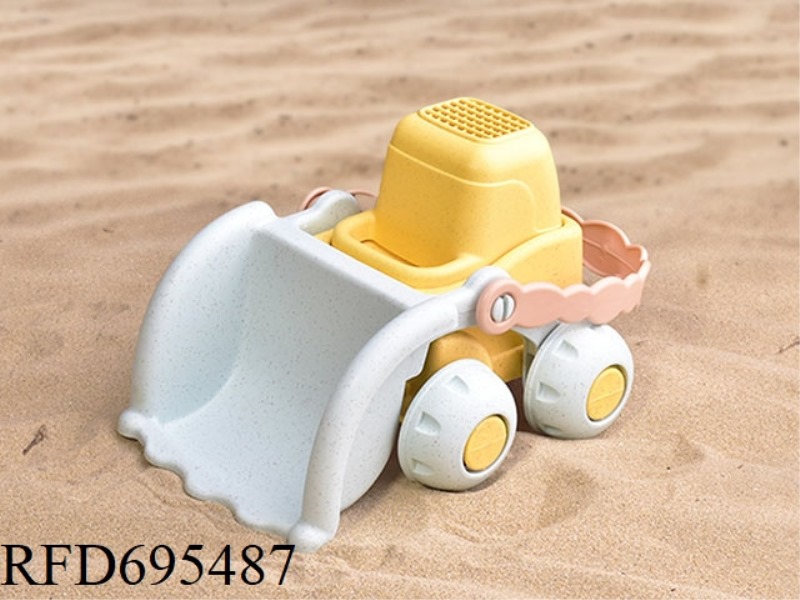WHEAT STRAW BULLDOZER