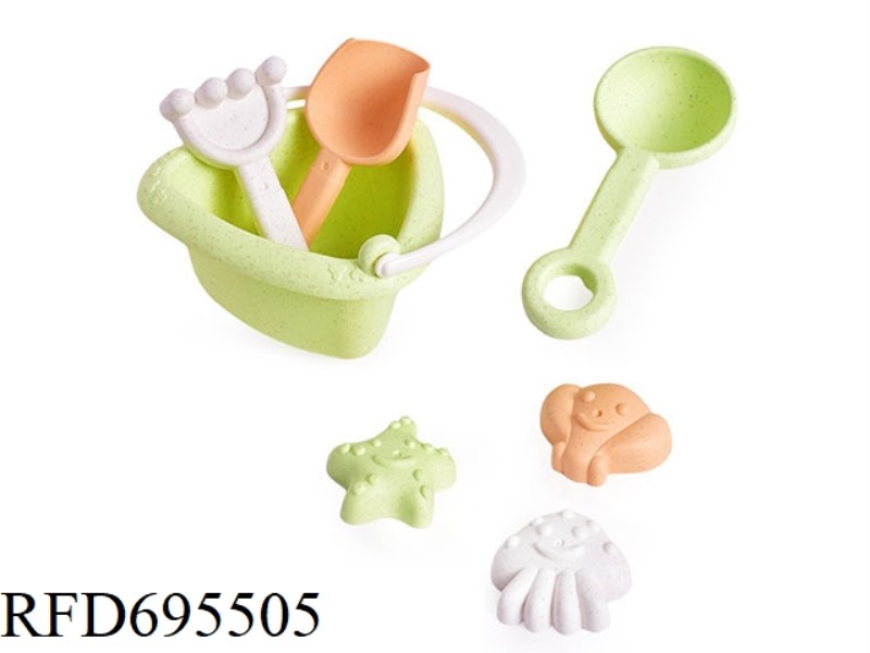 WHEAT STRAW BEACH TOYS