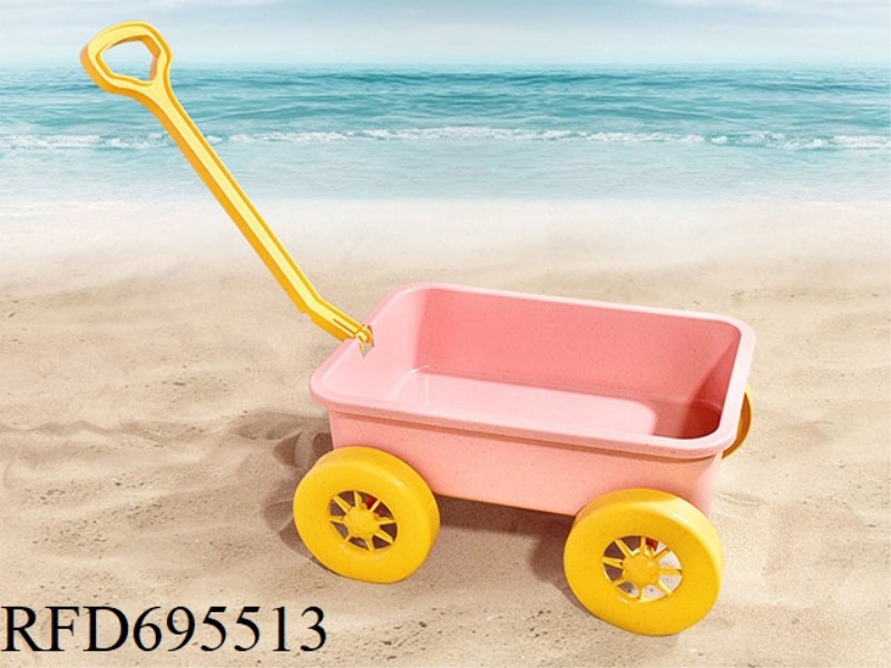 WHEAT STRAW BEACH TRAILER (POWDER)