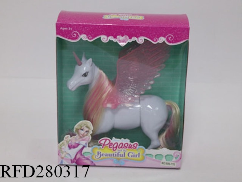 MULTI-DIRECTIONAL ROTATION OF WINGS SMALL FLYING HORSE