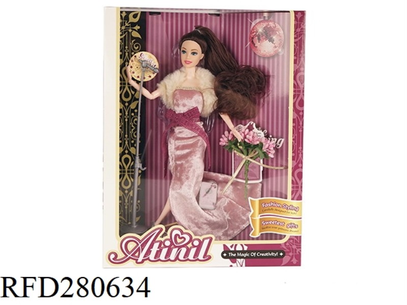 11 INCH DOLL WITH BIG FEET