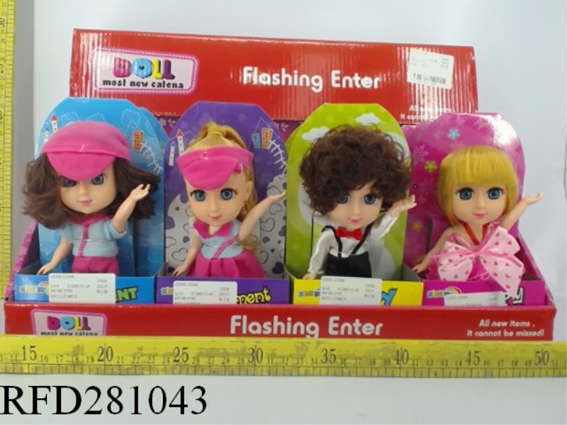 6.5 INCH DOLL 4 MIX
