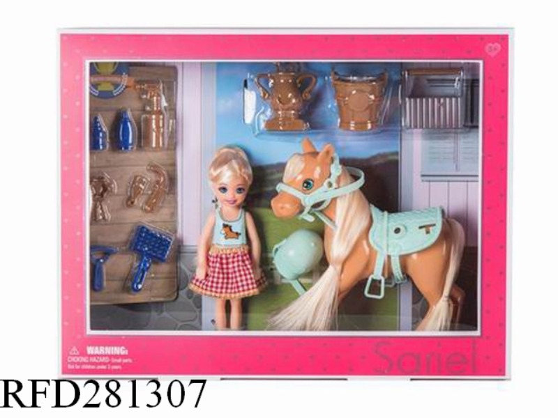 5.5 INCH DOLL TAMING HORSE DIVISION DEPARTMENT